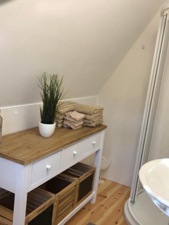 Ferienhaus Reetdach 1300Qm Privatgrundstueck Bootssteg Sauna Templin Luebbesee Uckermark Erholung Pur Seenplatte Petersdorf  Εξωτερικό φωτογραφία