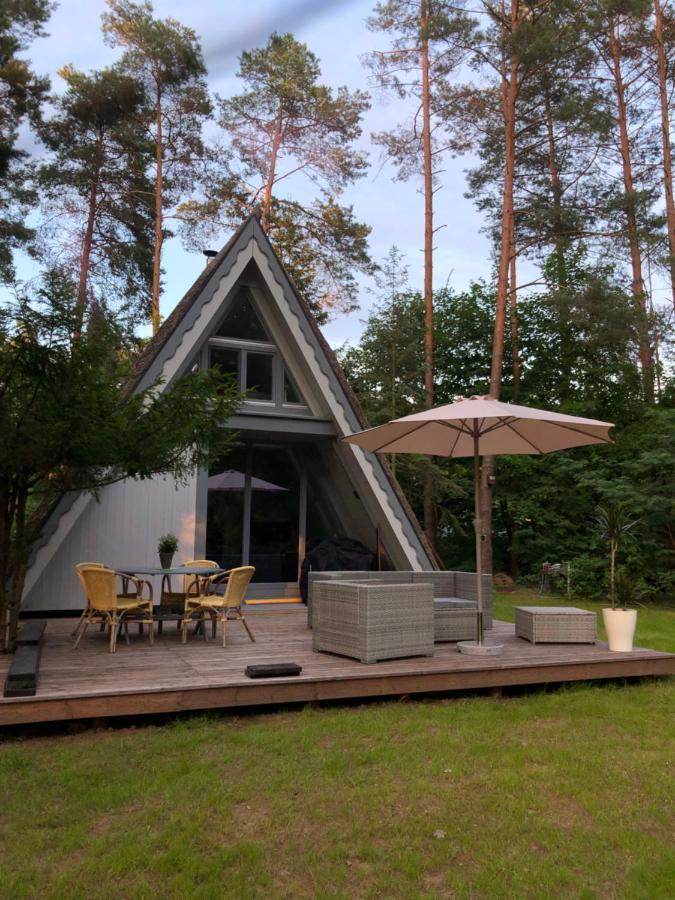 Ferienhaus Reetdach 1300Qm Privatgrundstueck Bootssteg Sauna Templin Luebbesee Uckermark Erholung Pur Seenplatte Petersdorf  Εξωτερικό φωτογραφία