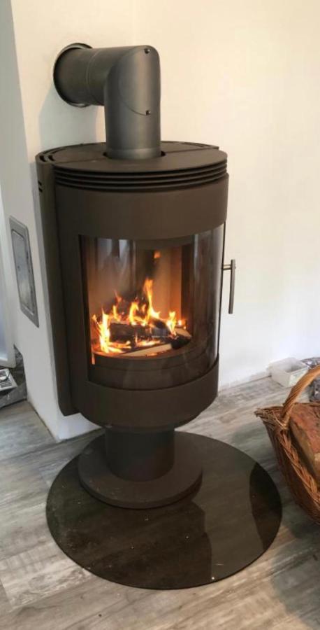 Ferienhaus Reetdach 1300Qm Privatgrundstueck Bootssteg Sauna Templin Luebbesee Uckermark Erholung Pur Seenplatte Petersdorf  Εξωτερικό φωτογραφία