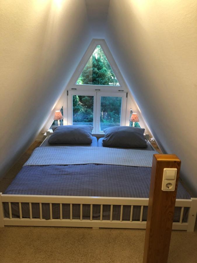 Ferienhaus Reetdach 1300Qm Privatgrundstueck Bootssteg Sauna Templin Luebbesee Uckermark Erholung Pur Seenplatte Petersdorf  Εξωτερικό φωτογραφία
